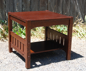 Voorhees Craftsman Workshops custom Harden style table 